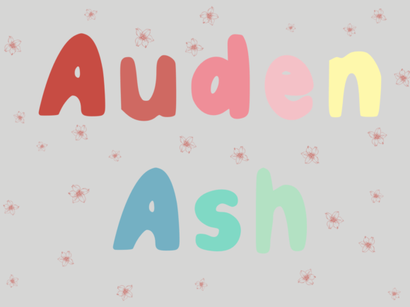 Auden Ash: The Friendly Handwritten Font That Brings Personality to Every Project