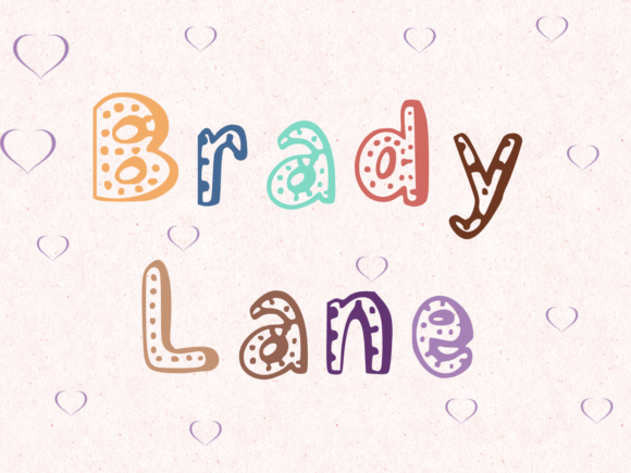 Brady Lane: A Playful Font for Strategic Design Choices