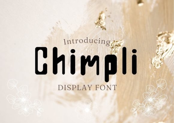 Chimpli: A Playful Font That Brings Personality to Your Projects