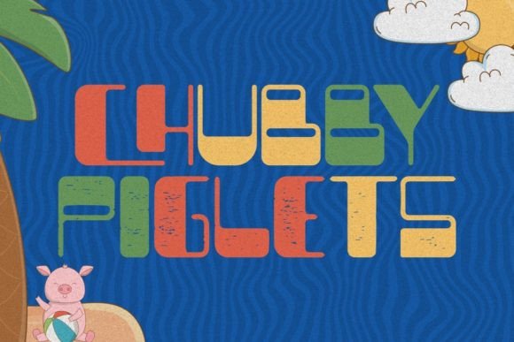 Chubby Piglets: A Joyful Addition to Your Design Projects