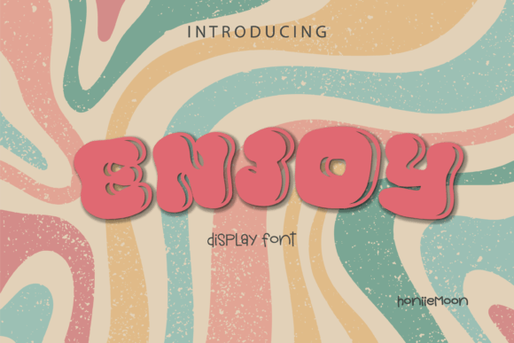 Enjoy: A Vibrant Display Font That Brings Your Designs to Life