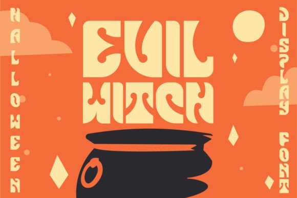 Evil Witch: A Bold Font for Strategic Halloween Creativity