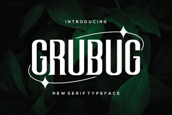 Grubug: A Bold and Modern Display Font for Creative Expression