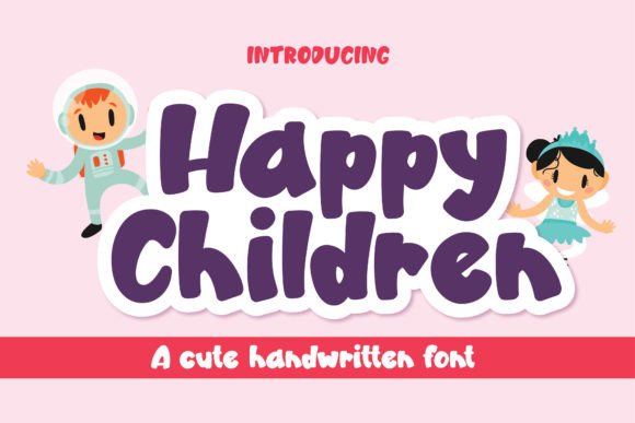 Happy Children: A Creative Font for All
