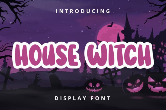 House Witch: A Playful Font for Creative Projects