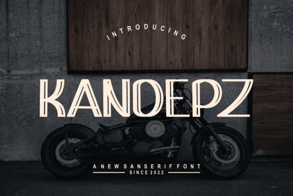 Kandepz: A Unique Display Font for Creative Expression