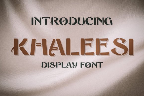 Khaleesi: The Bold Font for Creative Power