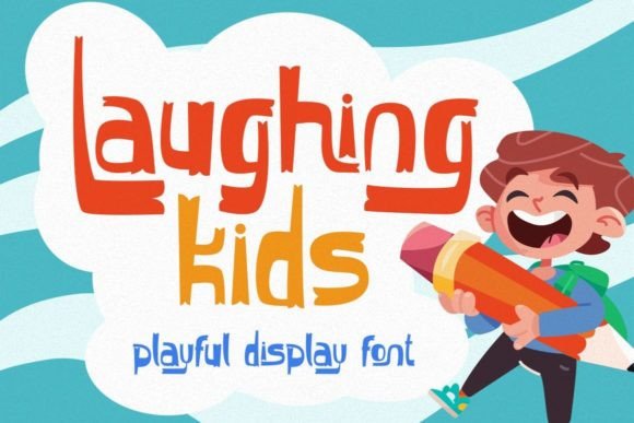 Laughing Kids: A Playful Font for Creative Expression