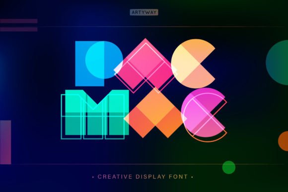 Pac Mac: A Bold and Whimsical Font for Creative Projects