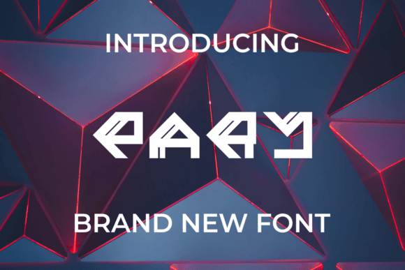 Pary: A Magical Font for Creative Designs