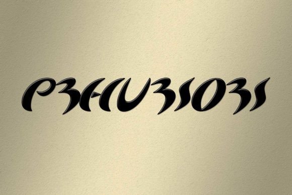 Precursors: A Unique Display Font for Design Projects