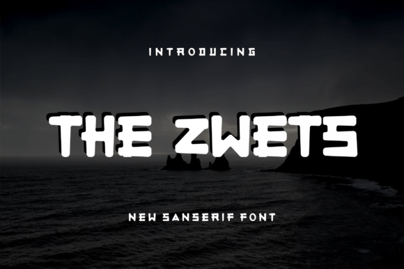 The Zwets: A Modern Display Font for Creative and Professional Projects